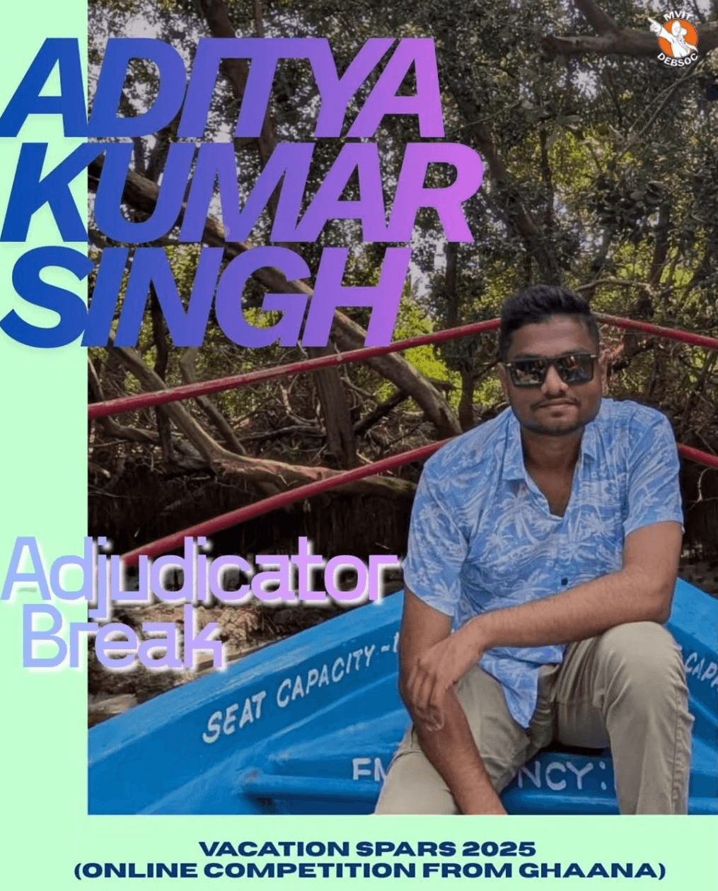 Adjudicator break at Vacation Spar 2025